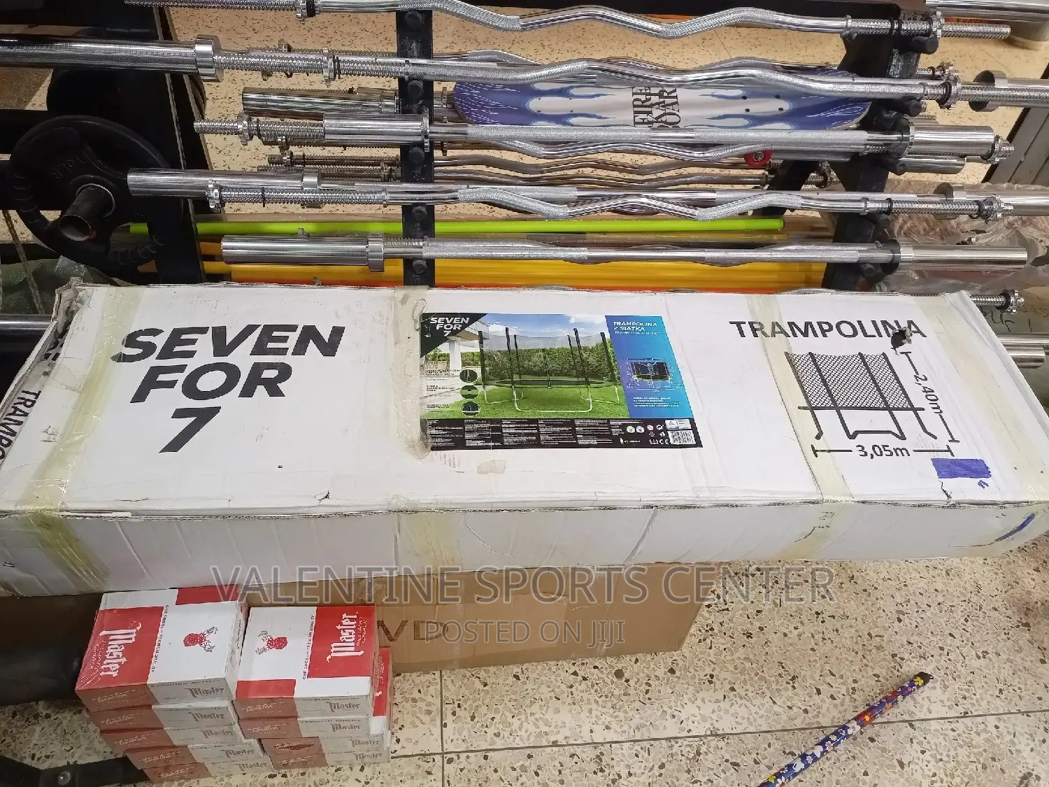 TRAMPOLINA Z SIATKA With Net Full Set Original