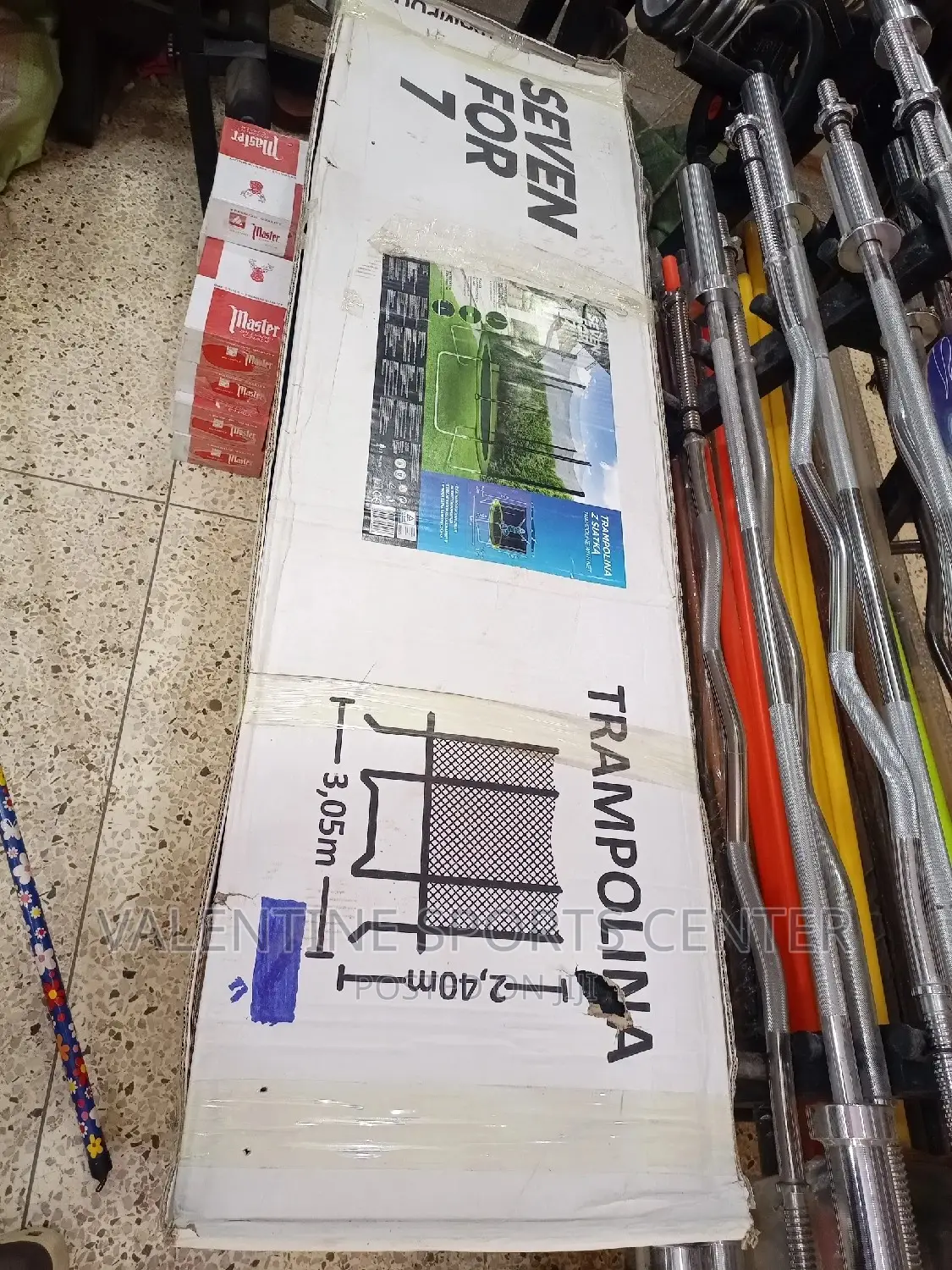 TRAMPOLINA Z SIATKA With Net Full Set Original
