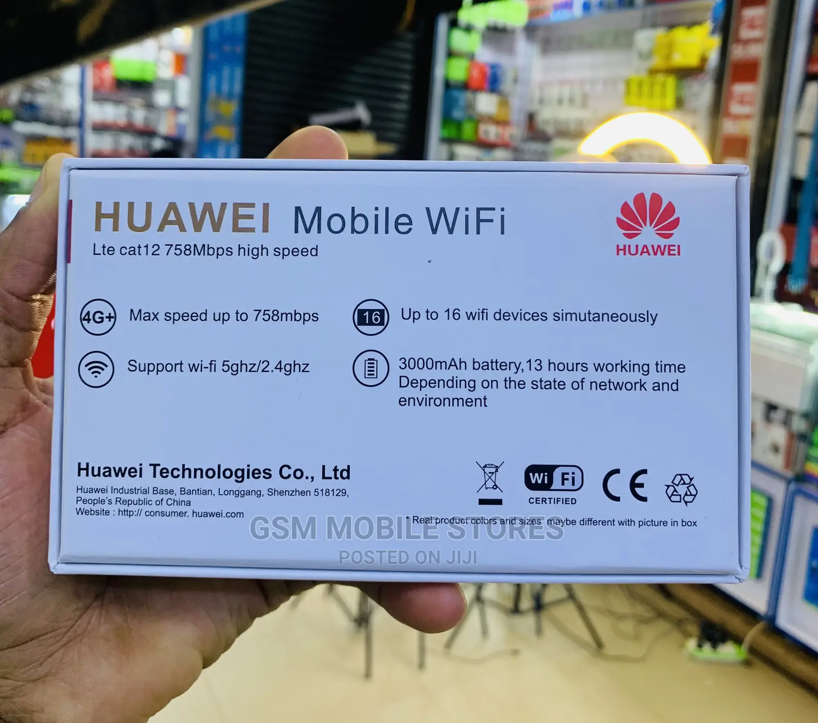 Huawei Elite 5, CAT12 4GLTE, Touch Screen 3000mah, 16users