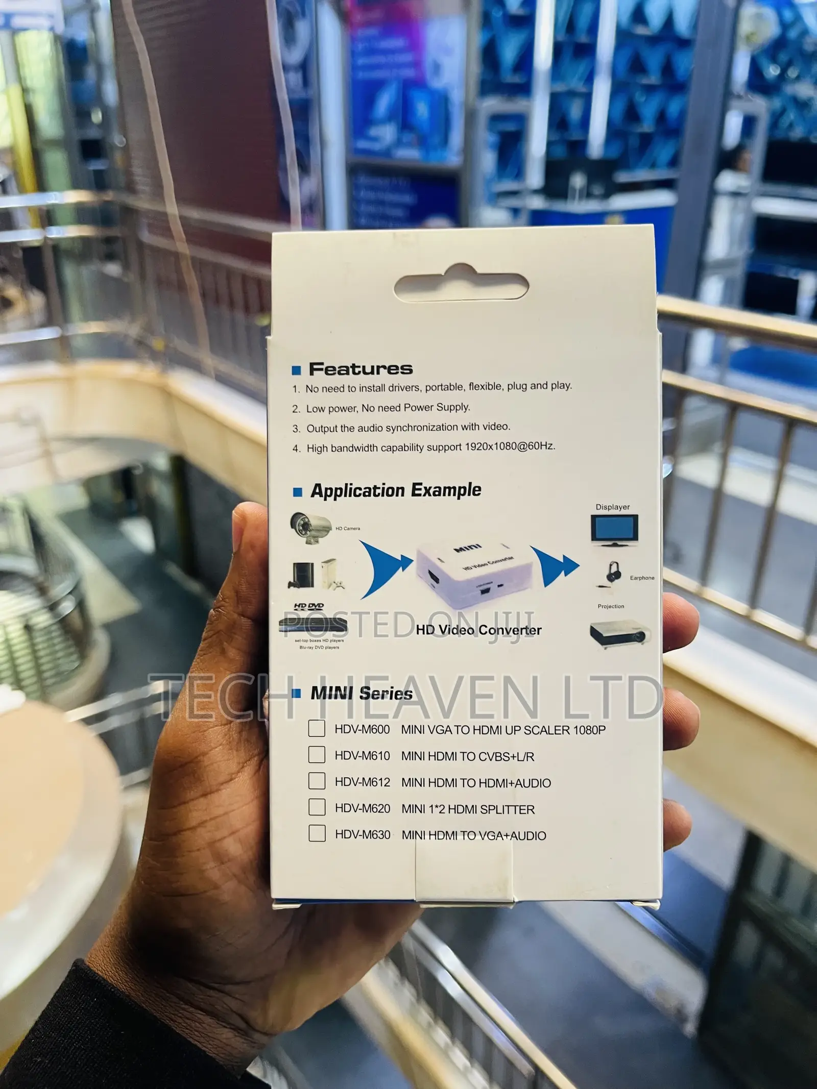 AV to HDMI Converter Av2hdmi