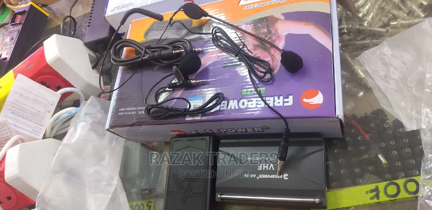 Free Power Microphone AK-20 Single Channel Receiver