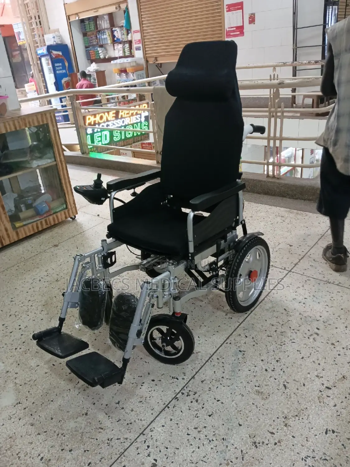 Motorised Electric Wheelchair Heavy Duty