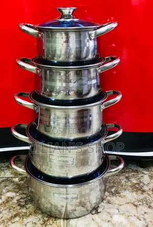 5 PCS Multipurpose Saucepans