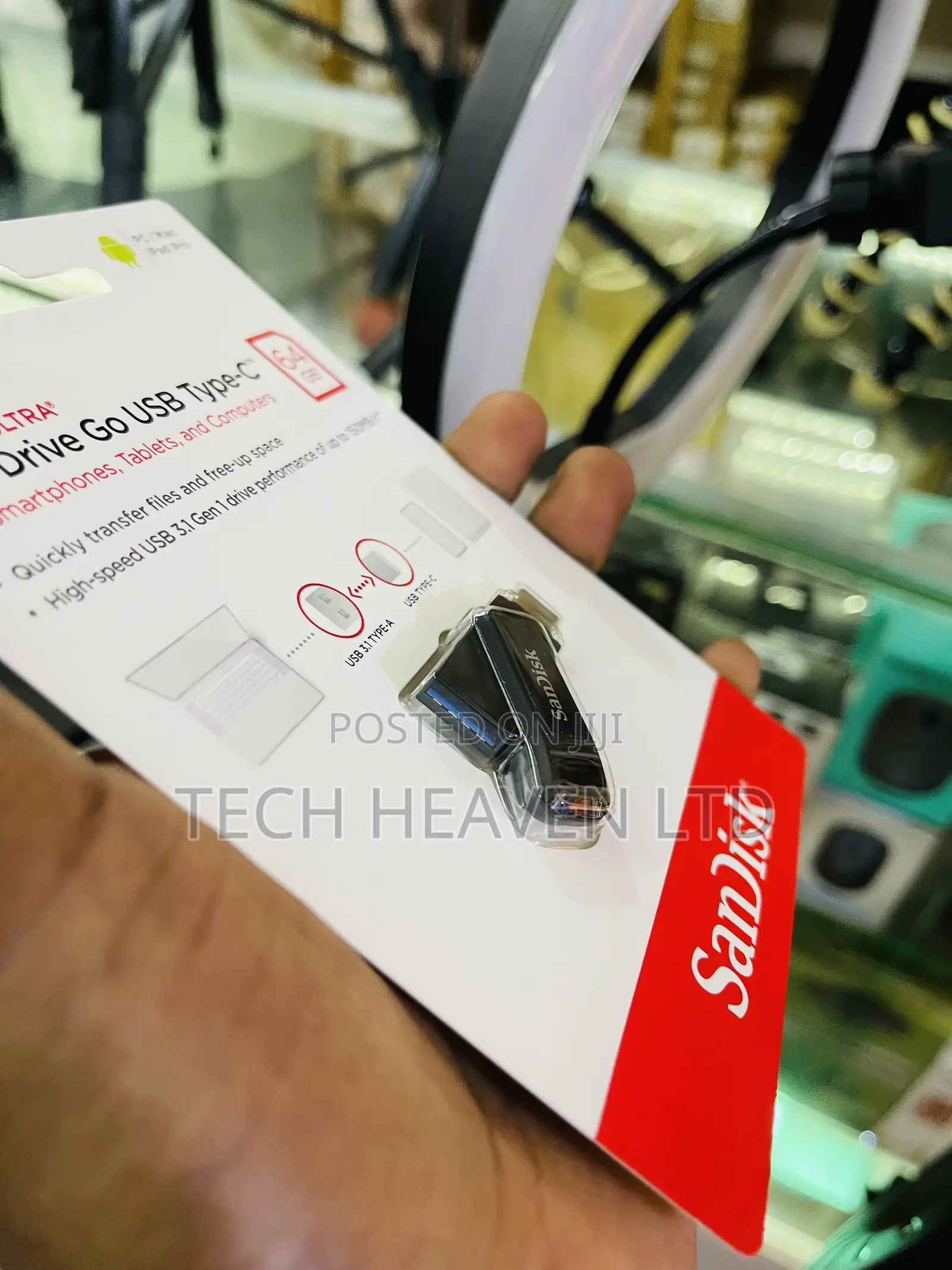 64gb USB Type-C Sandisk Ultra Flash Drive
