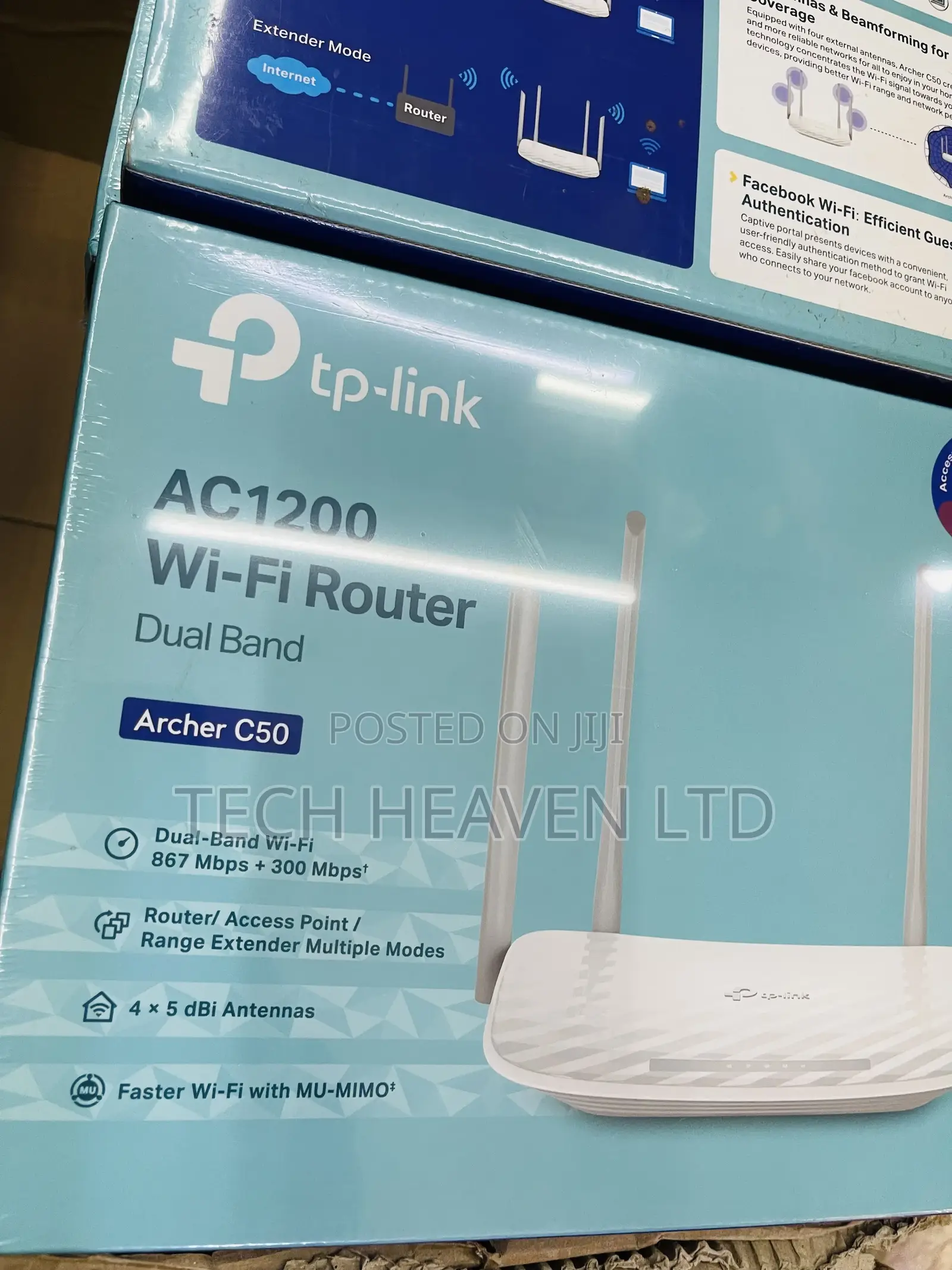 TPLINK AC1200 Wi-Fi Router Dual Band Access Point