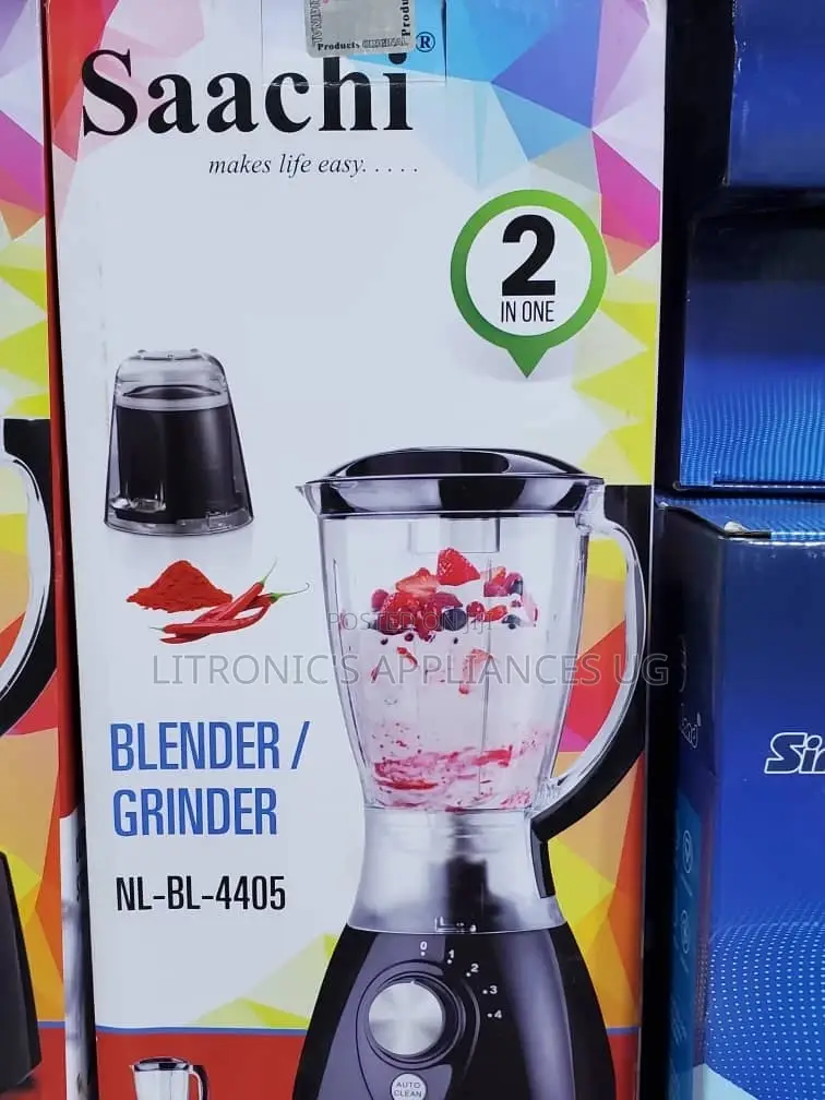 Saachi 2in One Blender Grinder 500w