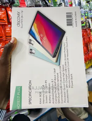 New Discover Note 17 Plus 512 GB Black