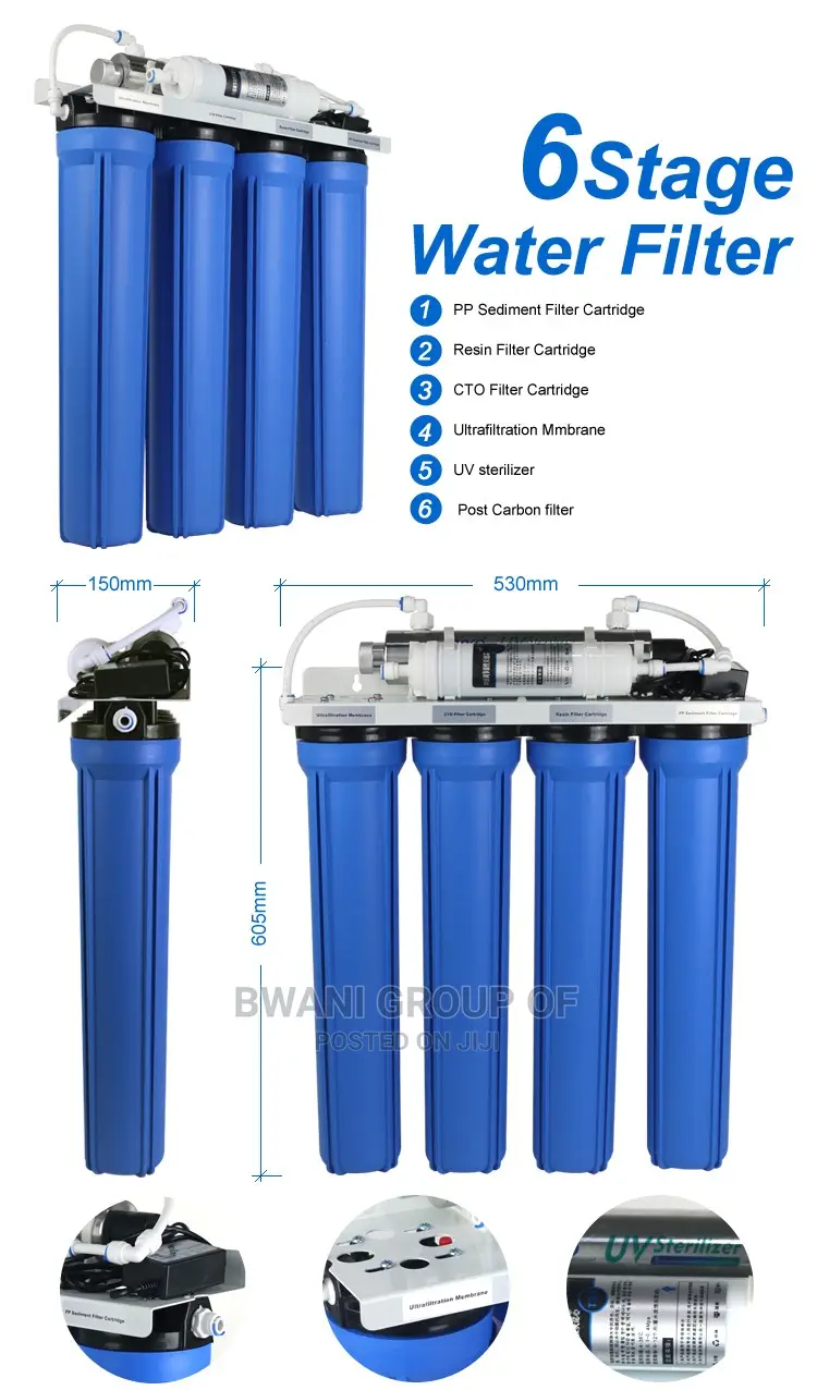 WATER FILTER for Drinking Water Production