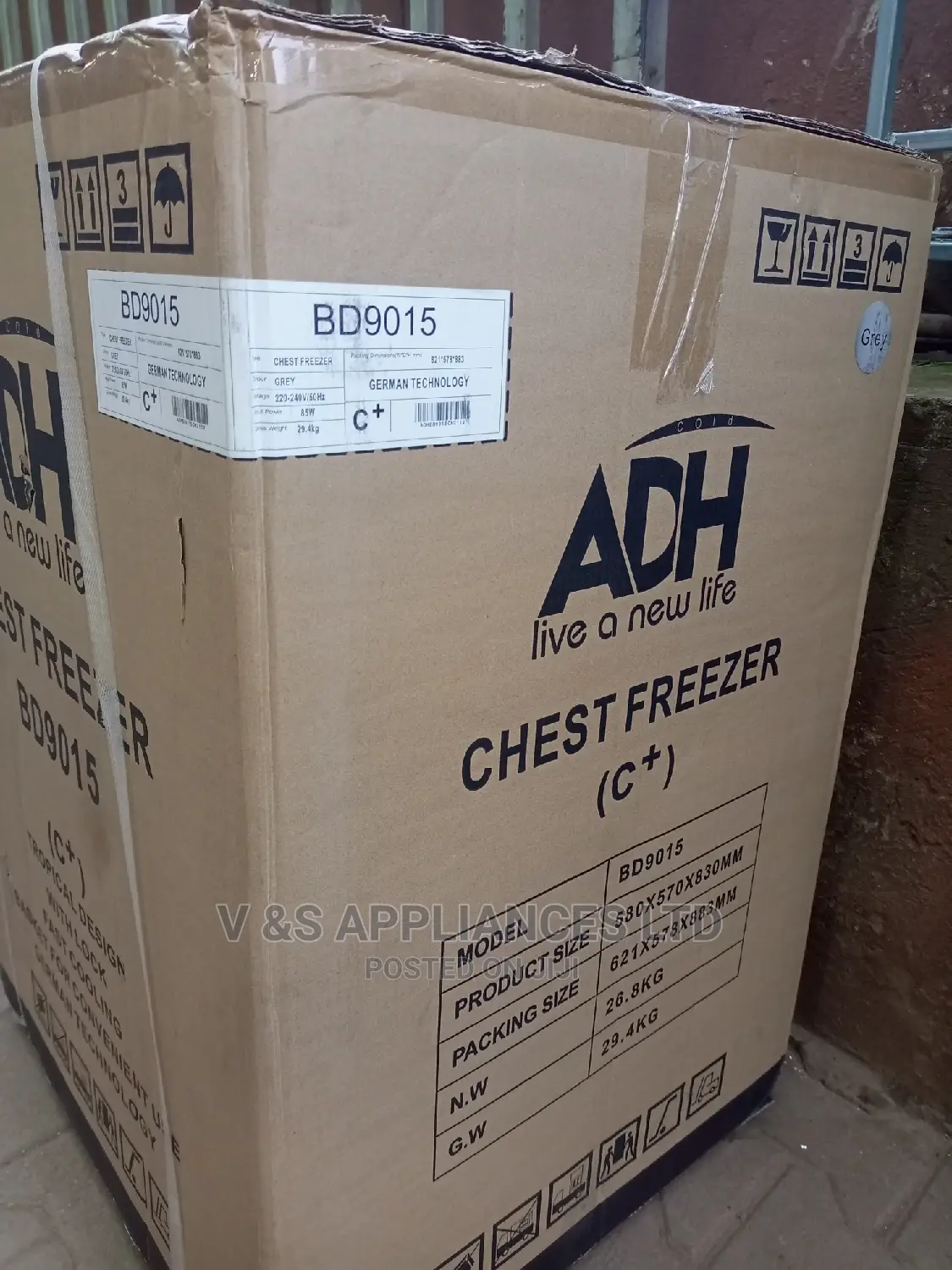 150l Adh Chest Freezer