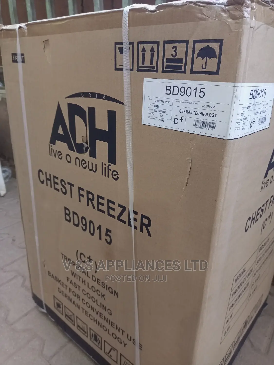 150l Adh Chest Freezer