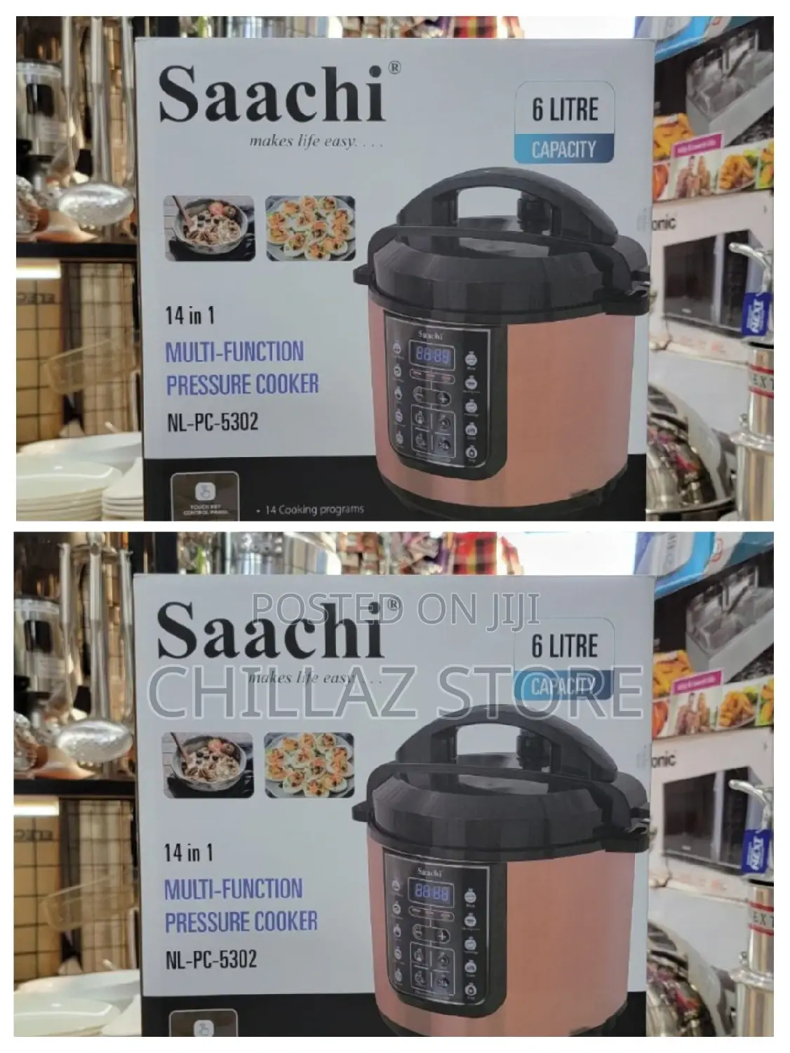 Saachi Pressure Cooker.