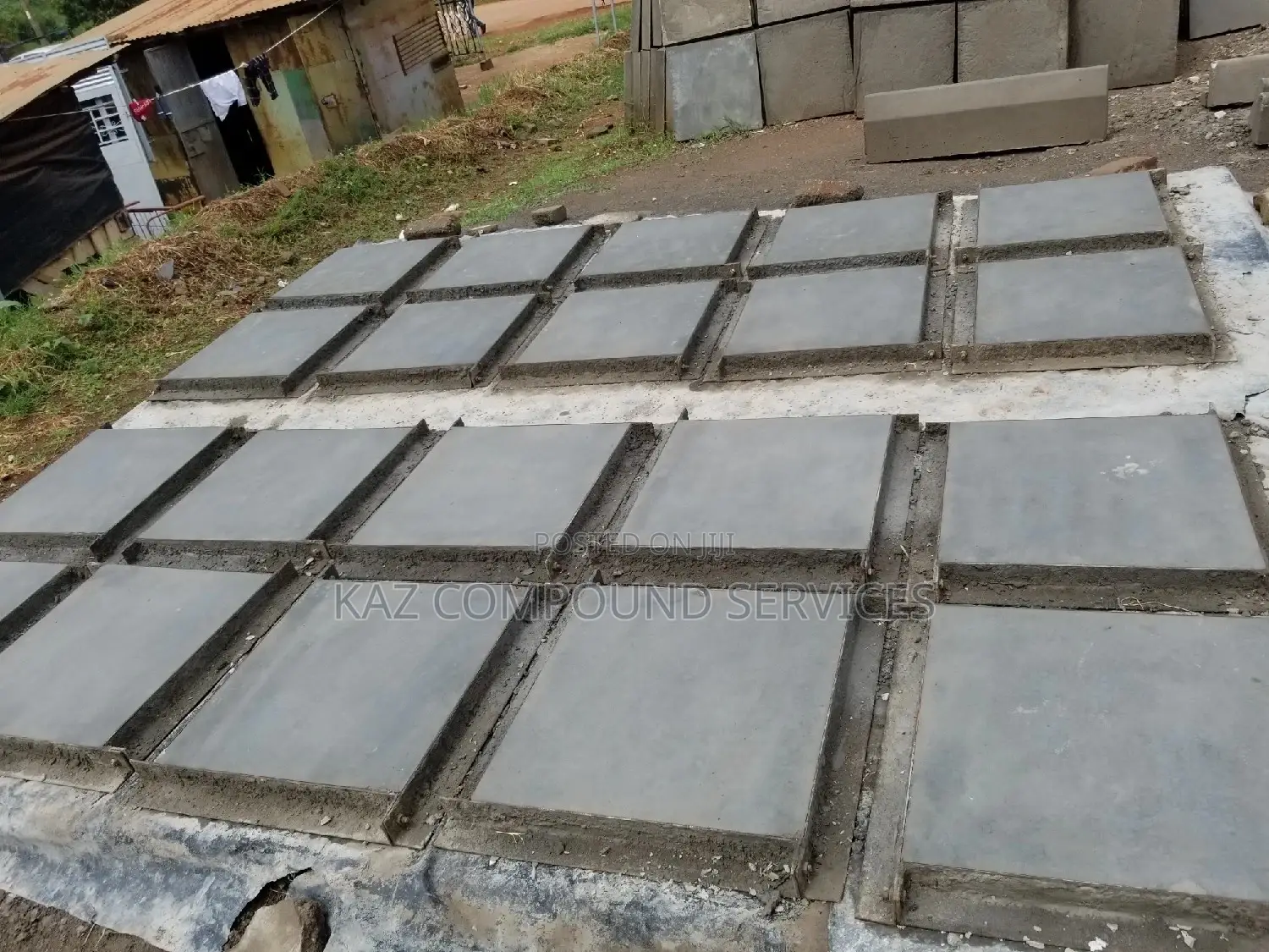 Concrete Stepping Slabs