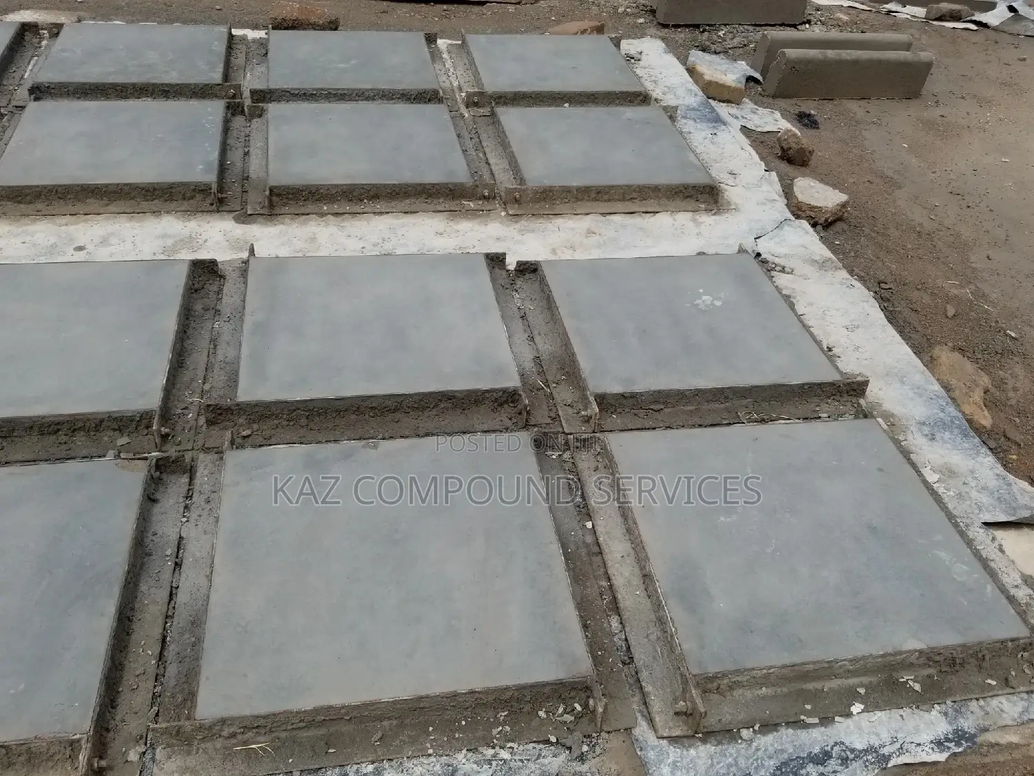 Concrete Stepping Slabs