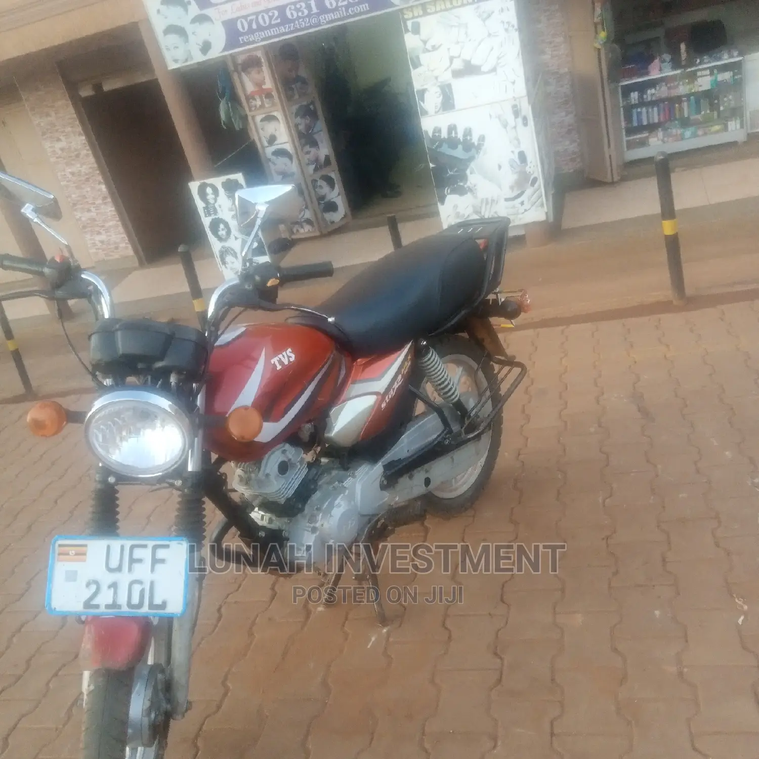 TVS HLX 125 2021 Brown