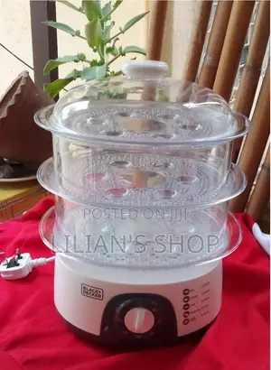 Black+Decker 3 Tier Food Steamer