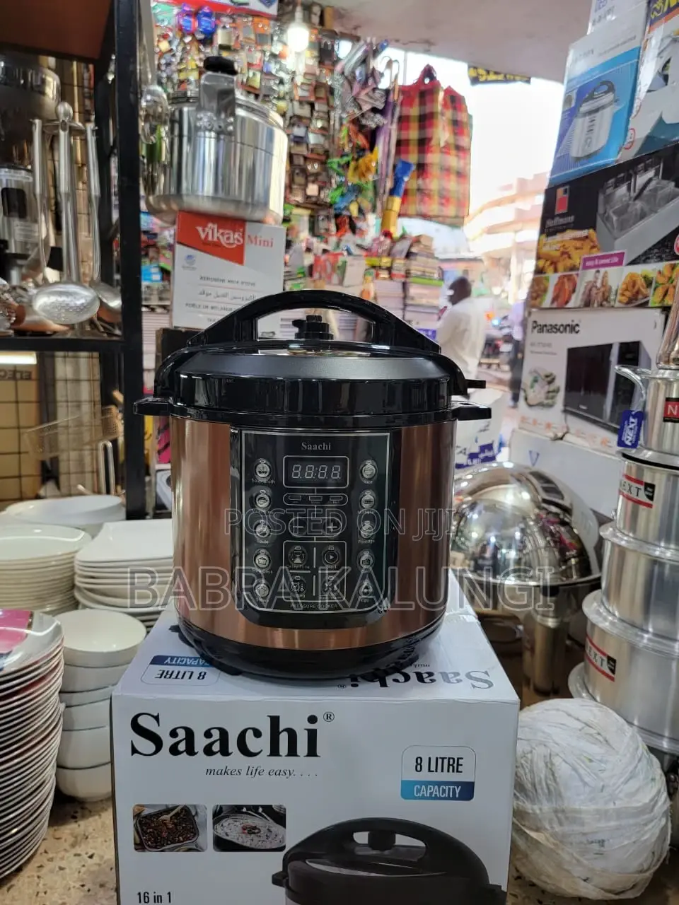 Sàachi 8 Litres Pressure Cooker Electric