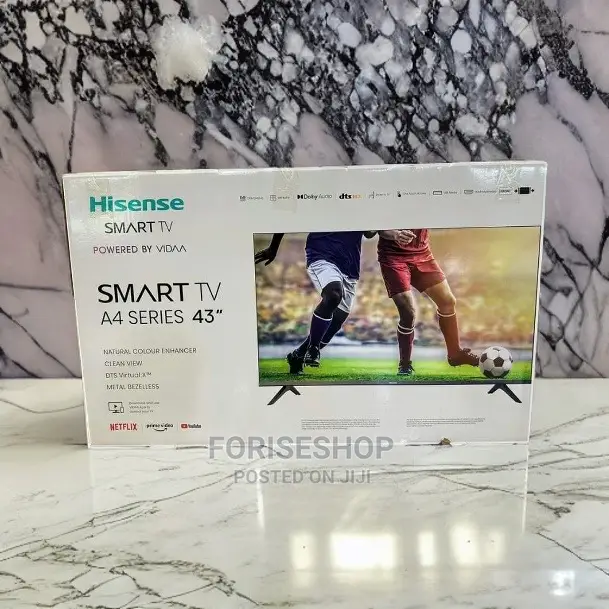 43inch Hisense Smart Tv 3yr Warranty