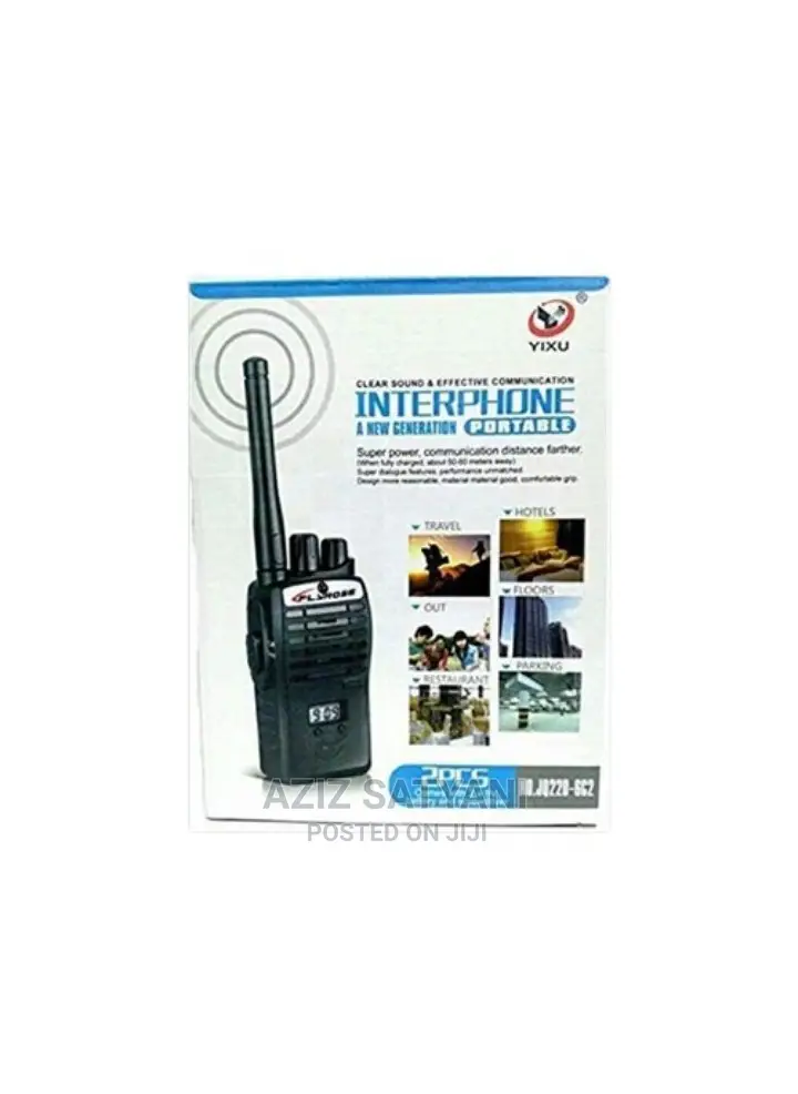 Interphone Short Range Walkie Talkies Two Way Radio