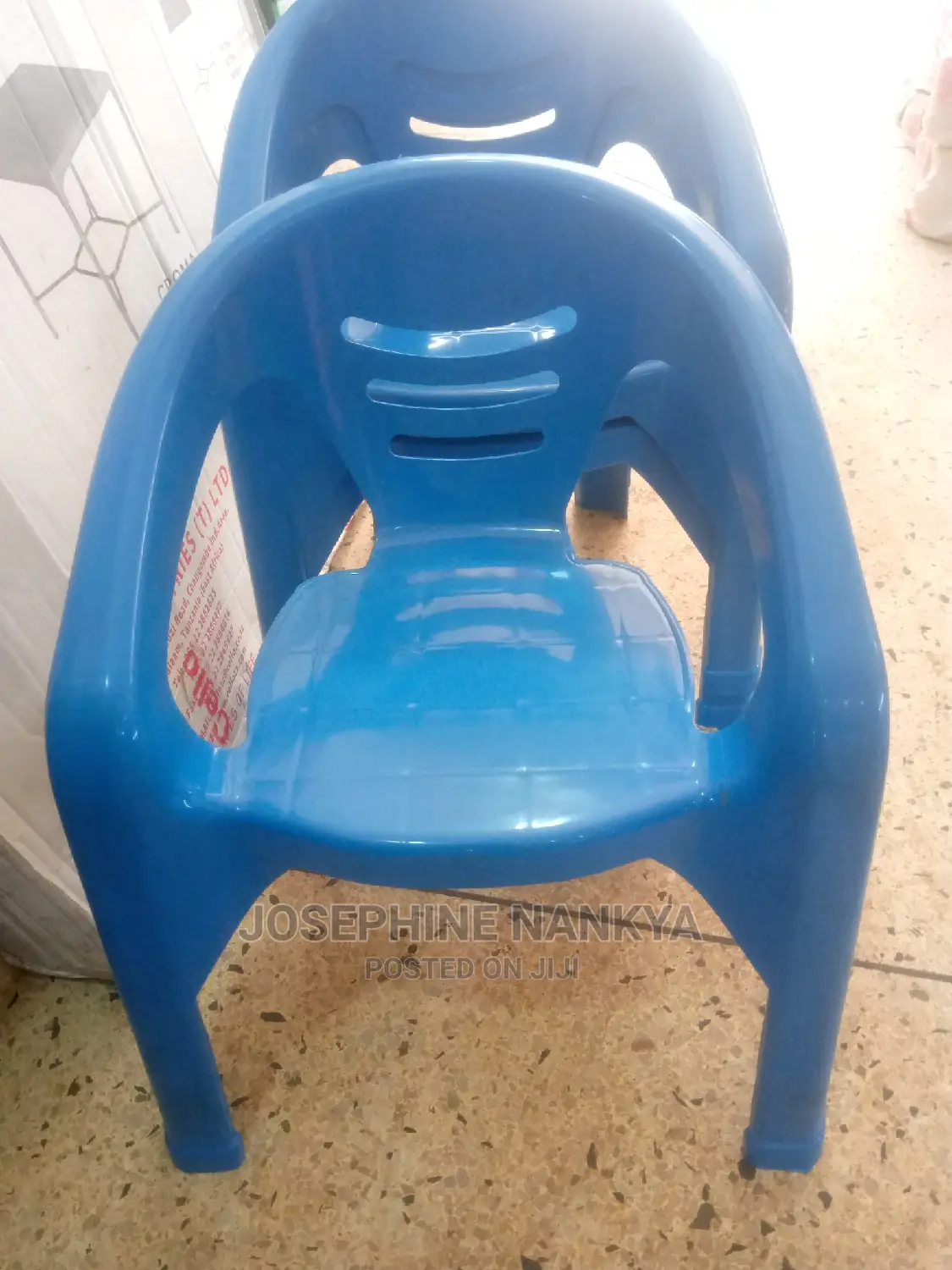 Baby Chair Plastic, Blue