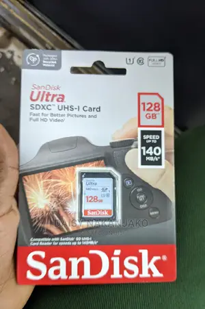 128gb Storage Memory Card for Camera