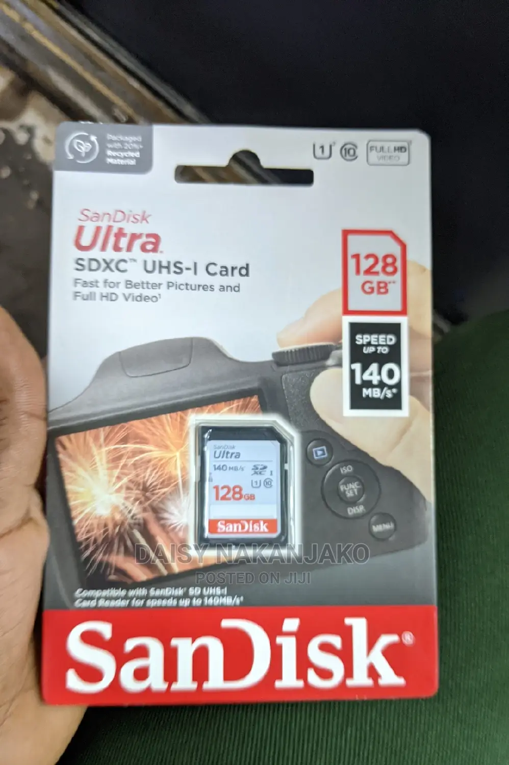128gb Storage Memory Card for Camera