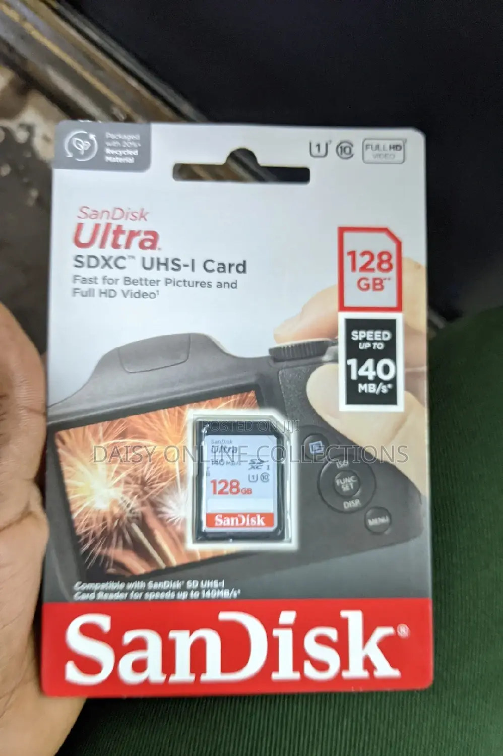 128gb Storage Memory Card for Camera