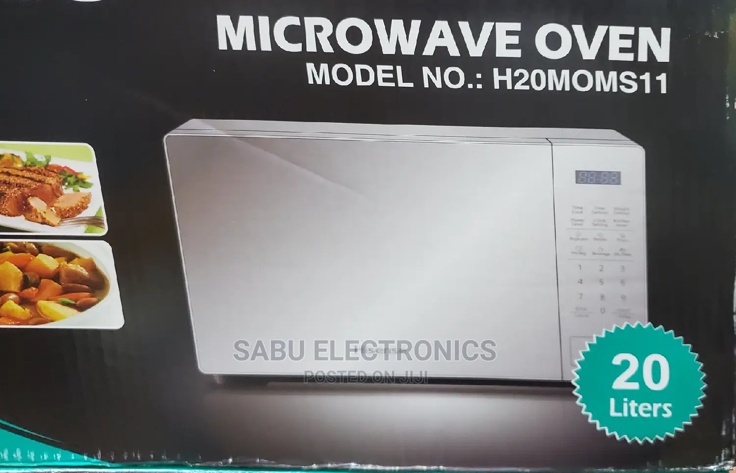 Hisense Digital 20l Microwave