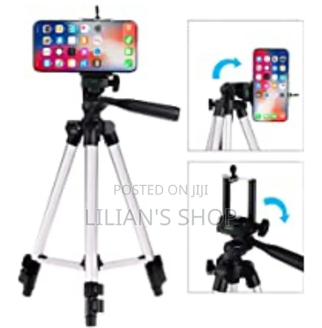 Mobile Camera Tripod Selfie Holder With Selfie Function