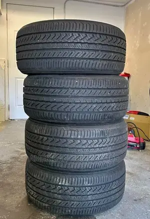Car Tires With Rims Great Condition