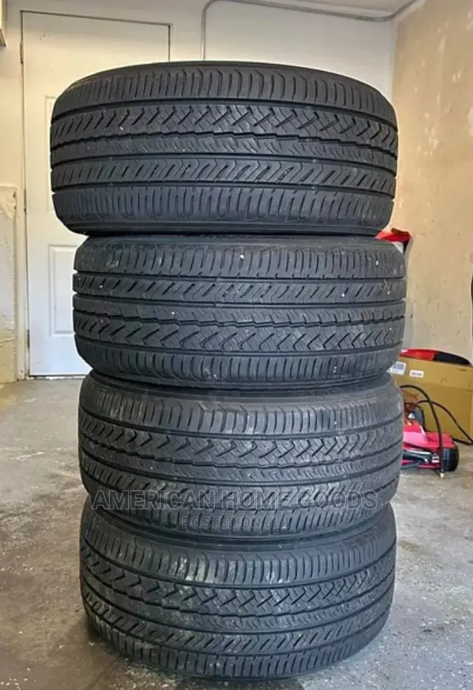 Car Tires With Rims Great Condition