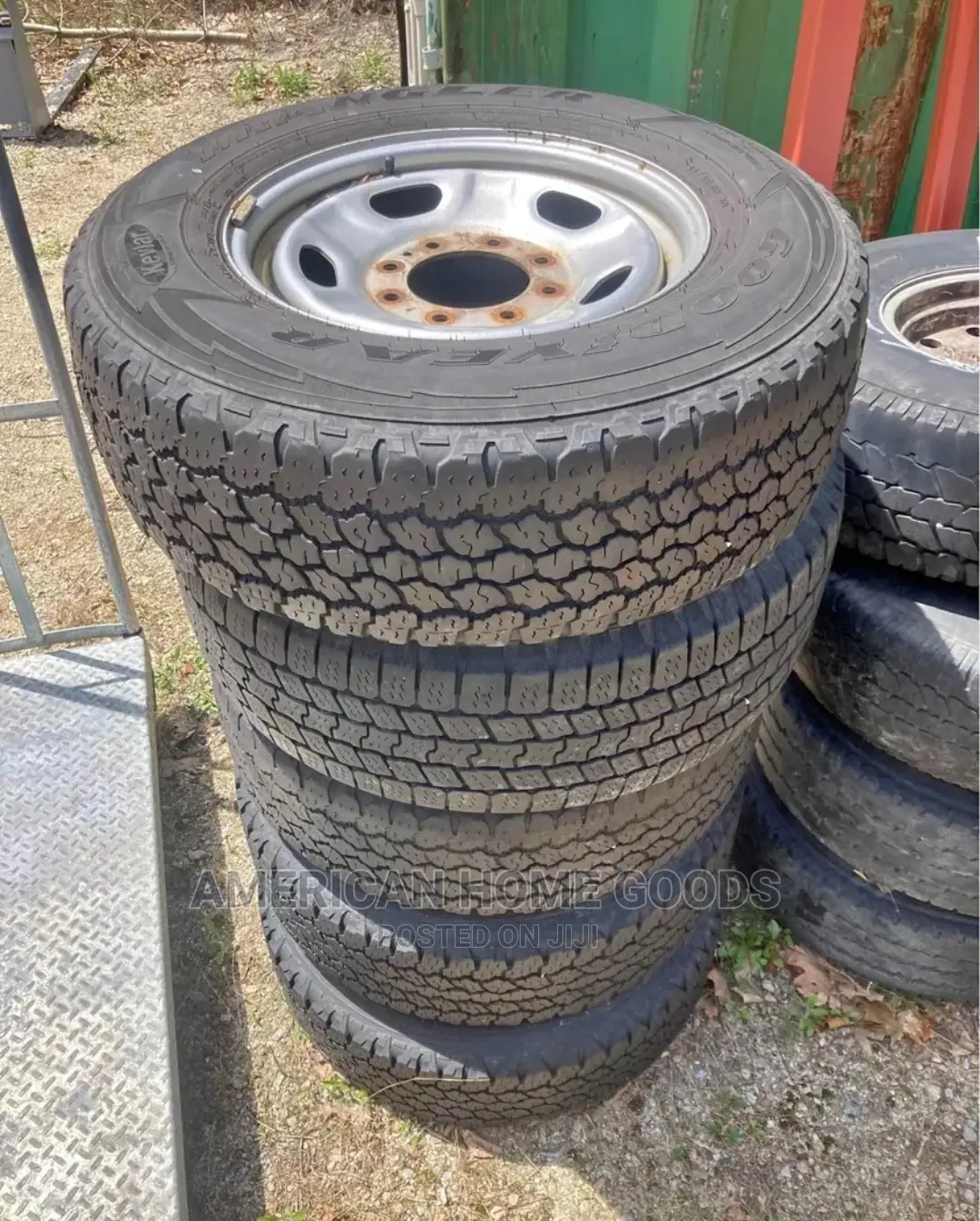 Car Tires With Rims Great Condition