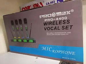 Original Microphone With 4 Wireless