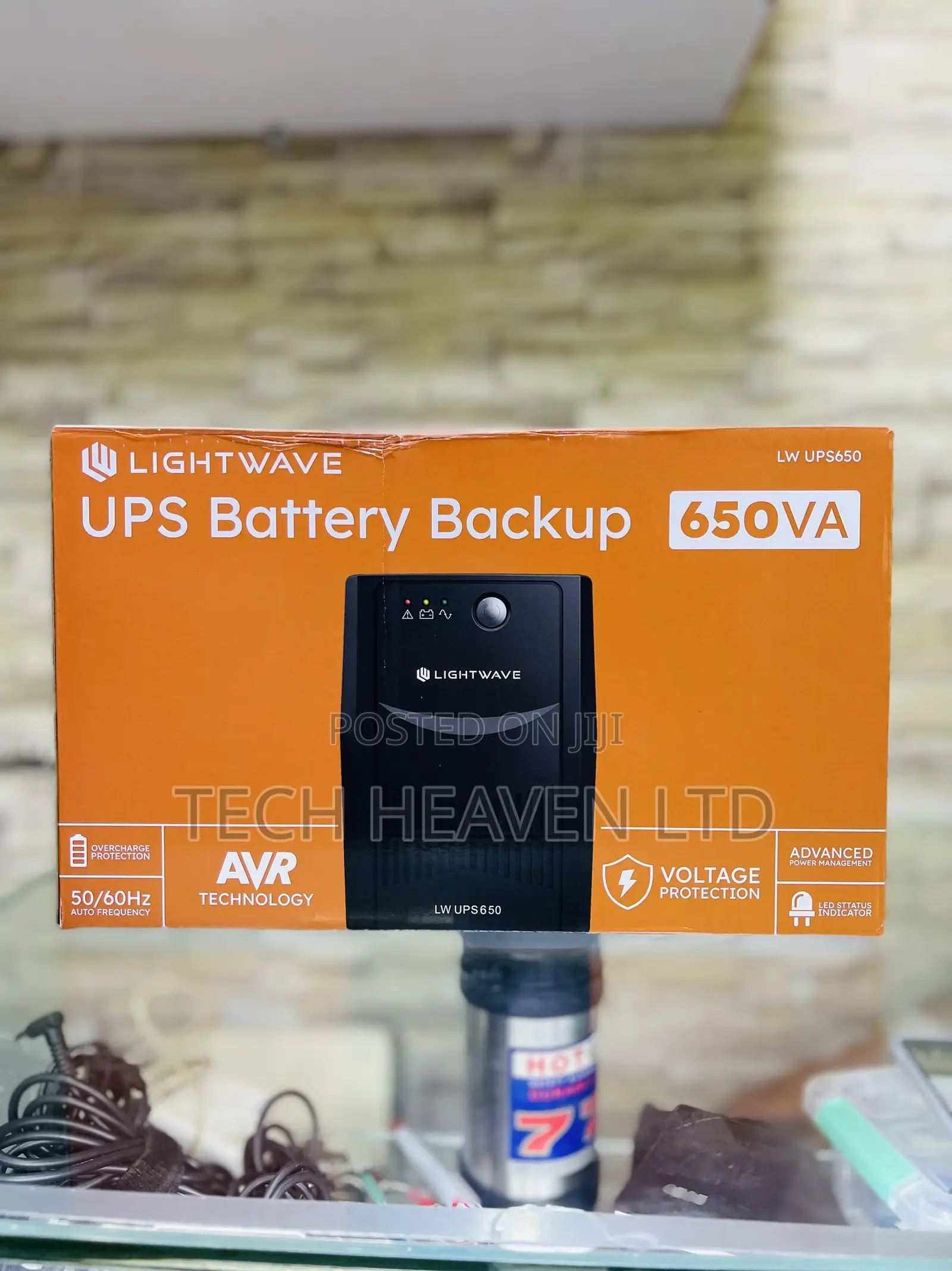 UPS Battery Backup - Lightwave 650va