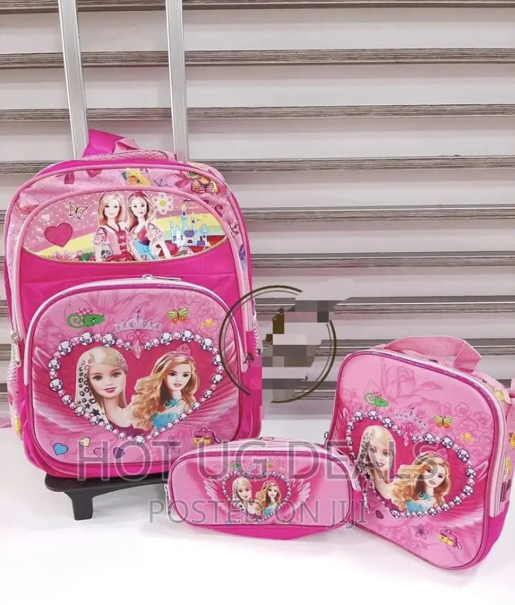 3 in 1 Kids School Bags (3 - 10 Yrs) - Multicolor