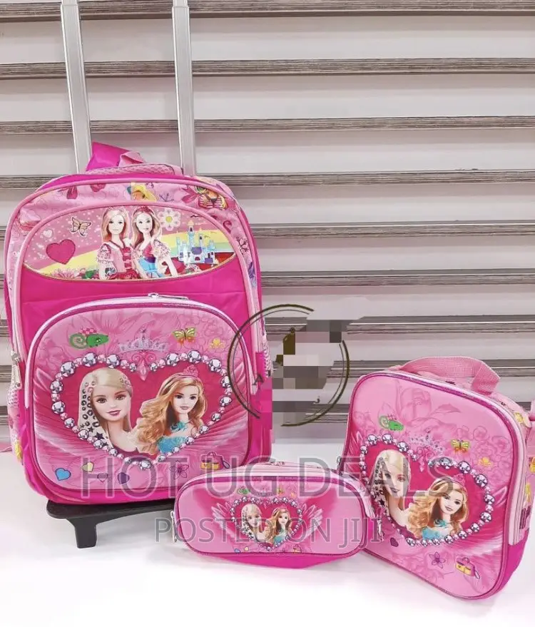3 in 1 Kids School Bags (3 - 10 Yrs) - Multicolor
