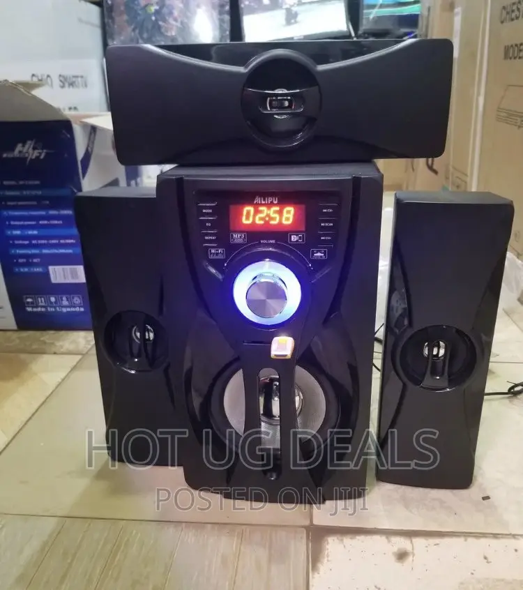 3.1 Bluetooth Multimedia Strong Bass Subwoofer- Black