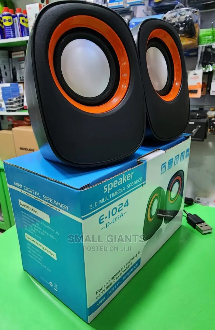 2.0 Multimedia Mini Digital Speakers