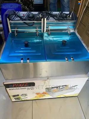 Pixel 12litres Electric Double Deep Fryers // 5kw // Yf-82