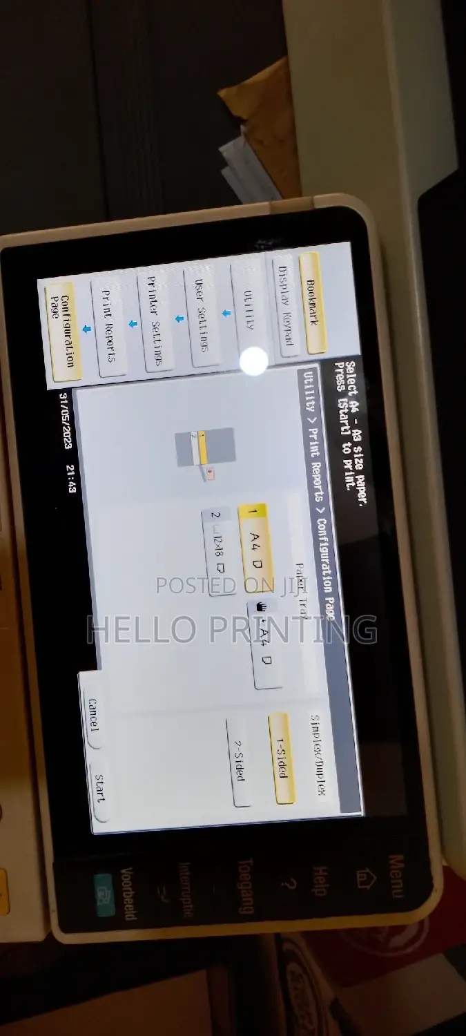 Big Printer Bizhub C364e