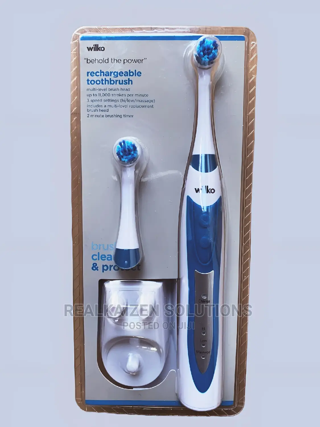 UK WILKO Oscillating Rechargeable Electric Toothbrush