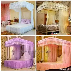 Two Stand Rail Mosquito Net 5*6 6*6