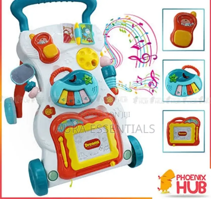 Toy Huanger Baby Push Music Walker
