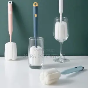 Long Handle Glass/Bottle Cleaning Sponge Brush