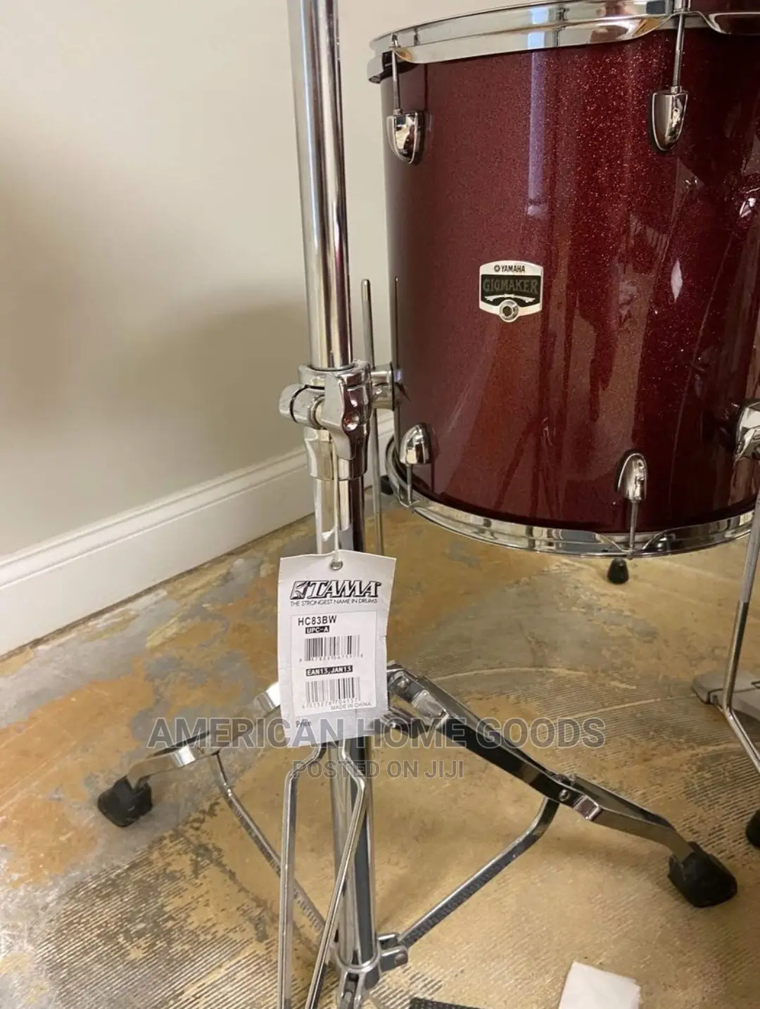 Yamaha Complete Drum Set With Cymbals and Hi-Hat.