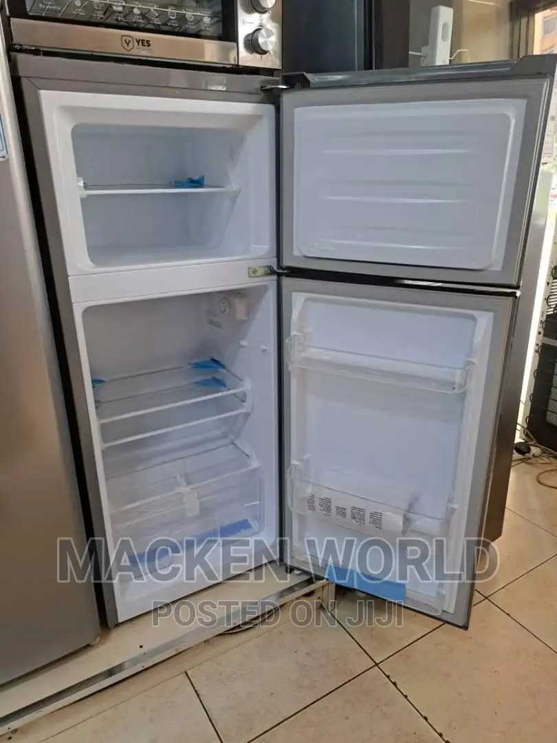 Hisense 160 Litres Double Door Fridge Silver