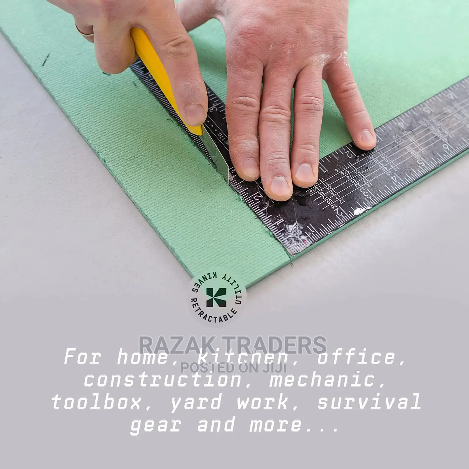 Retractable Utility Knife Manual-Lock