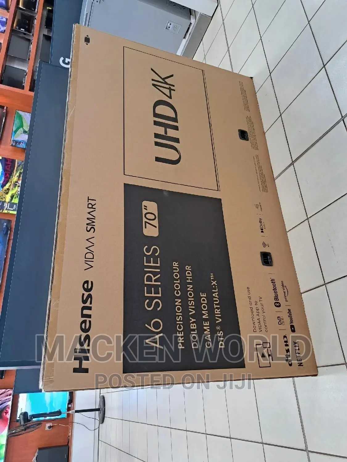 Hisense 70 Inches Smart UHD TV Free to Air
