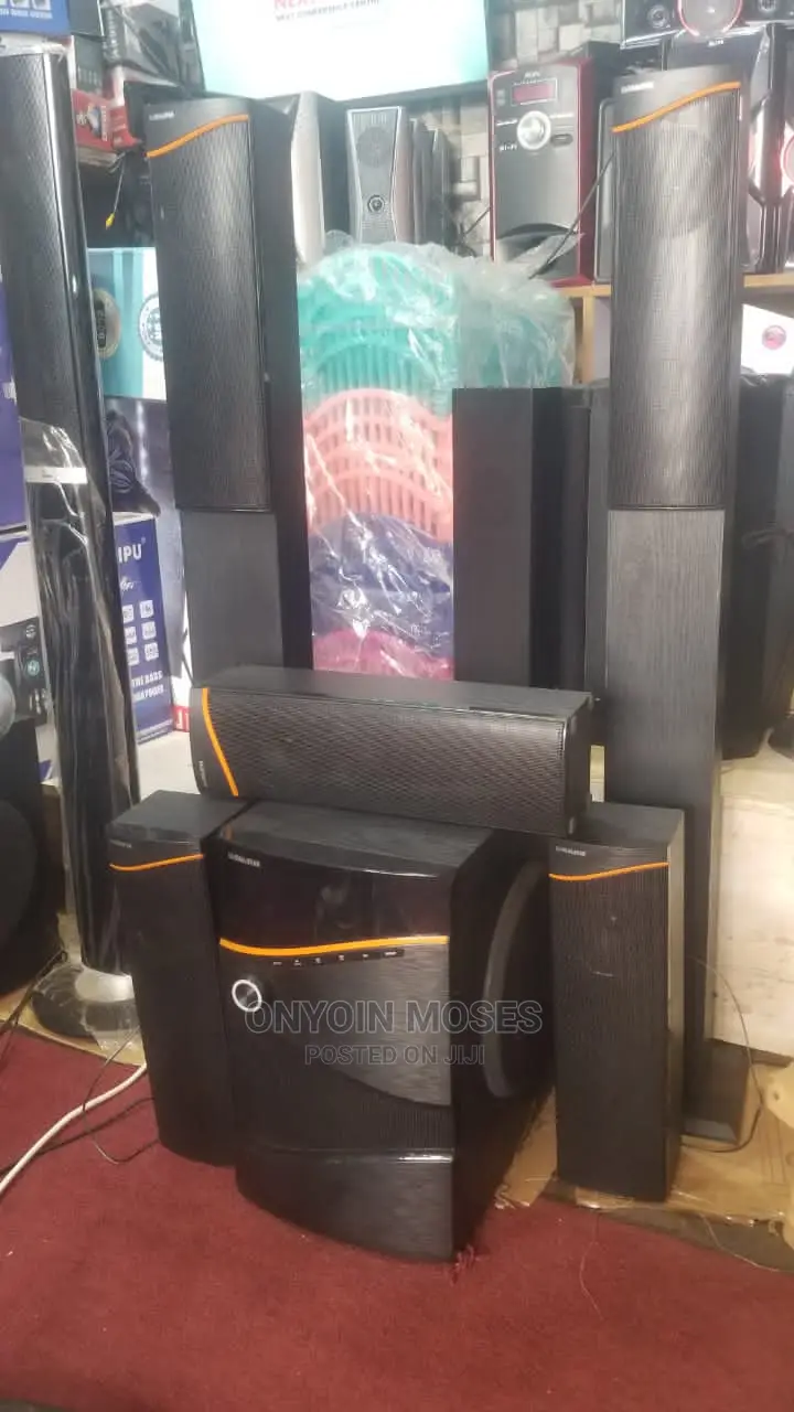 Brand New Globalstar Digital Sound System With 5 Speakers