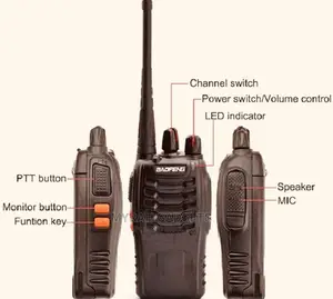 Baofeng Walkie-Talkie With a Strong Battery