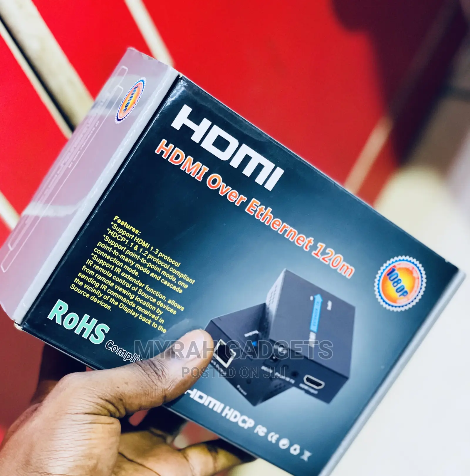 Hdmi. Over Ethernet 120M Range Extender
